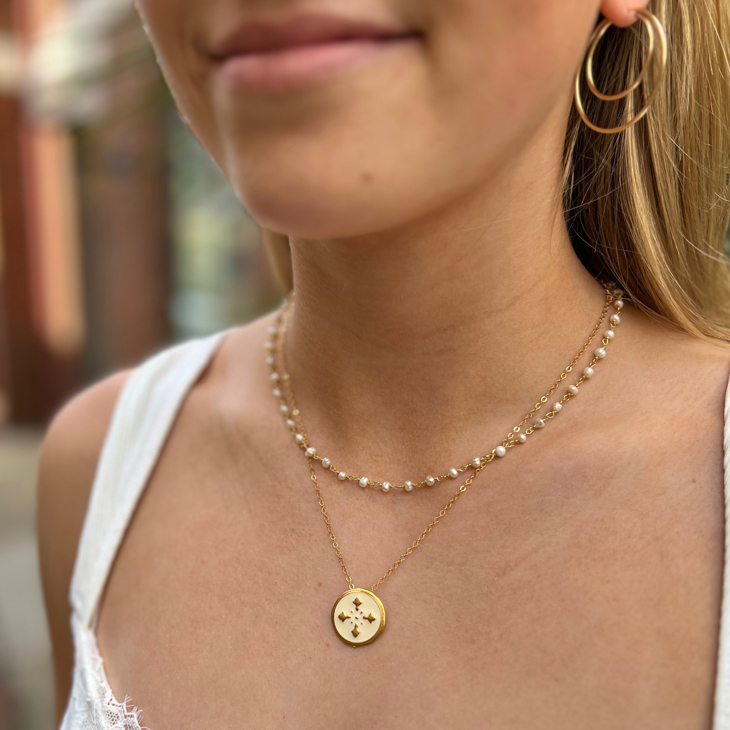 Pearl Chain Necklace
