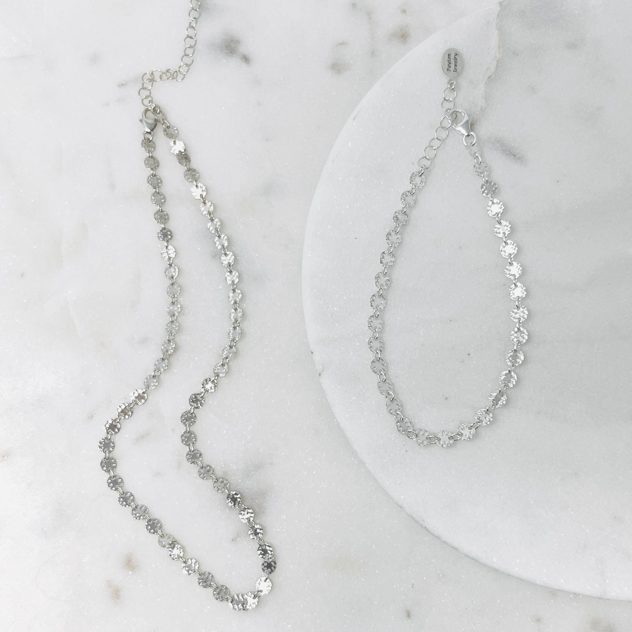 Coin Necklace & Bracelet | Gift Set