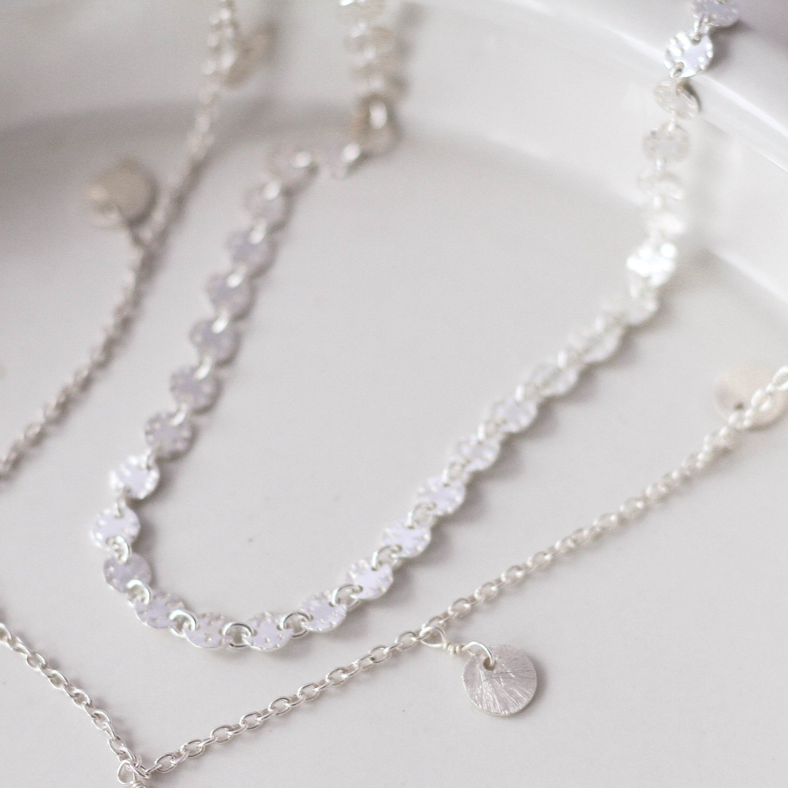 sterling silver coin necklace