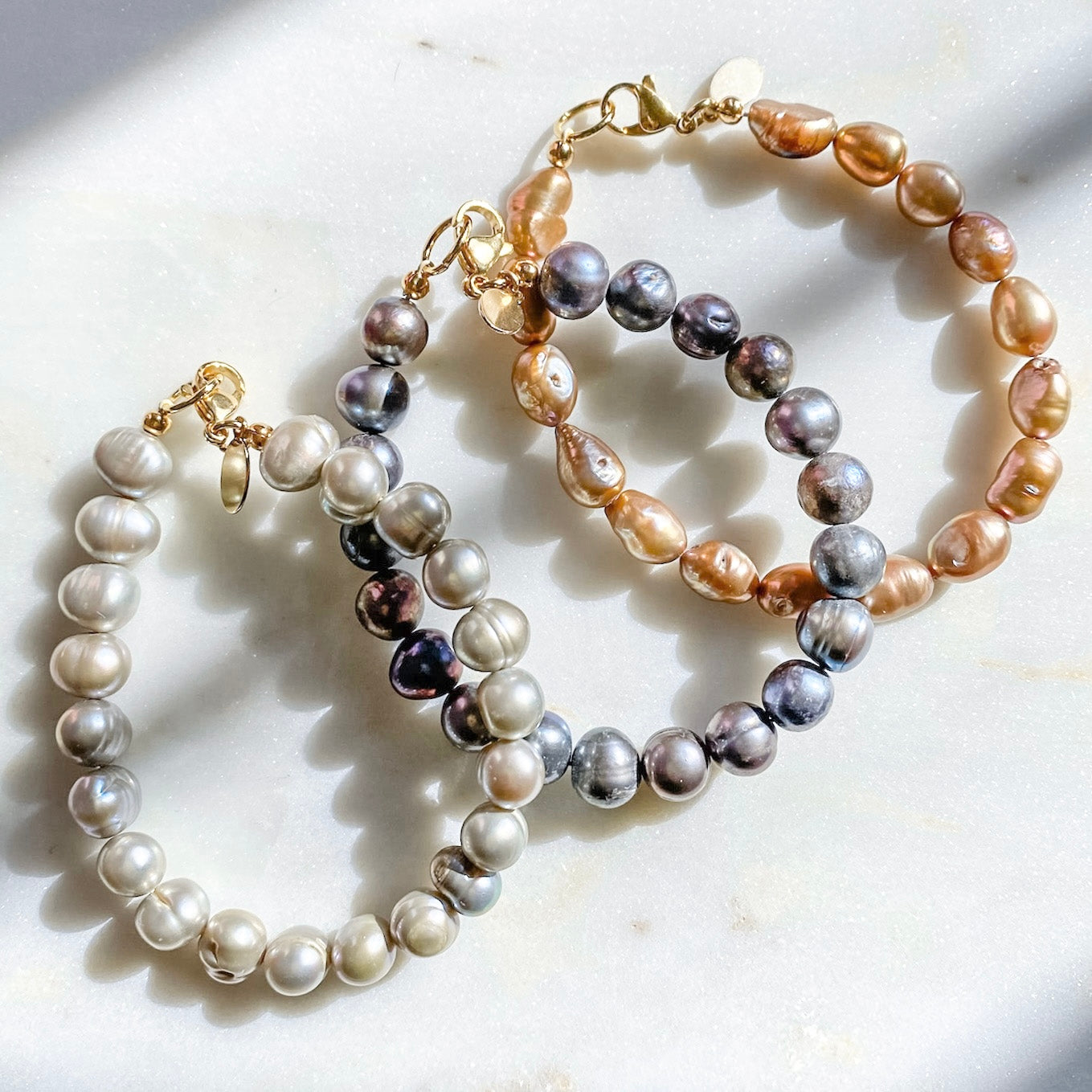 Island Pearl Bracelets