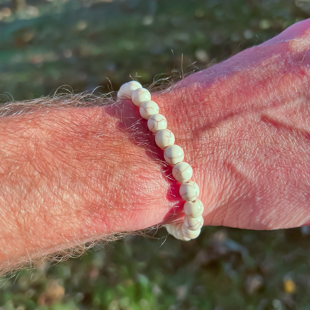 Howlite Elemental Bracelet