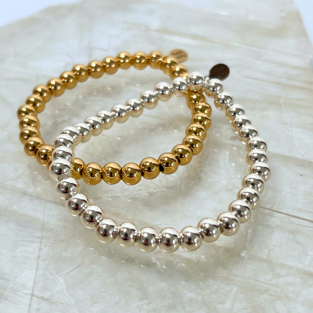 6MM Beaded Bracelet