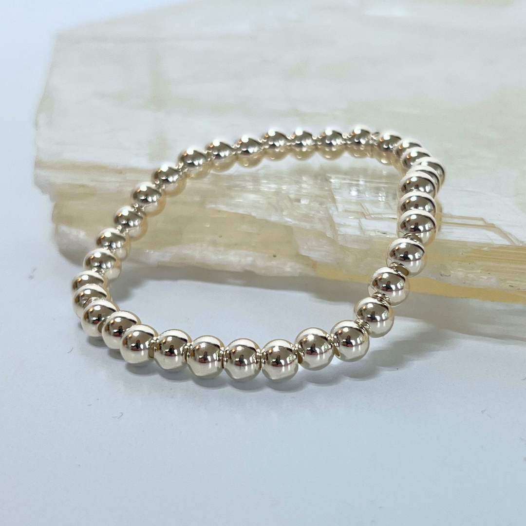 6MM Beaded Bracelet
