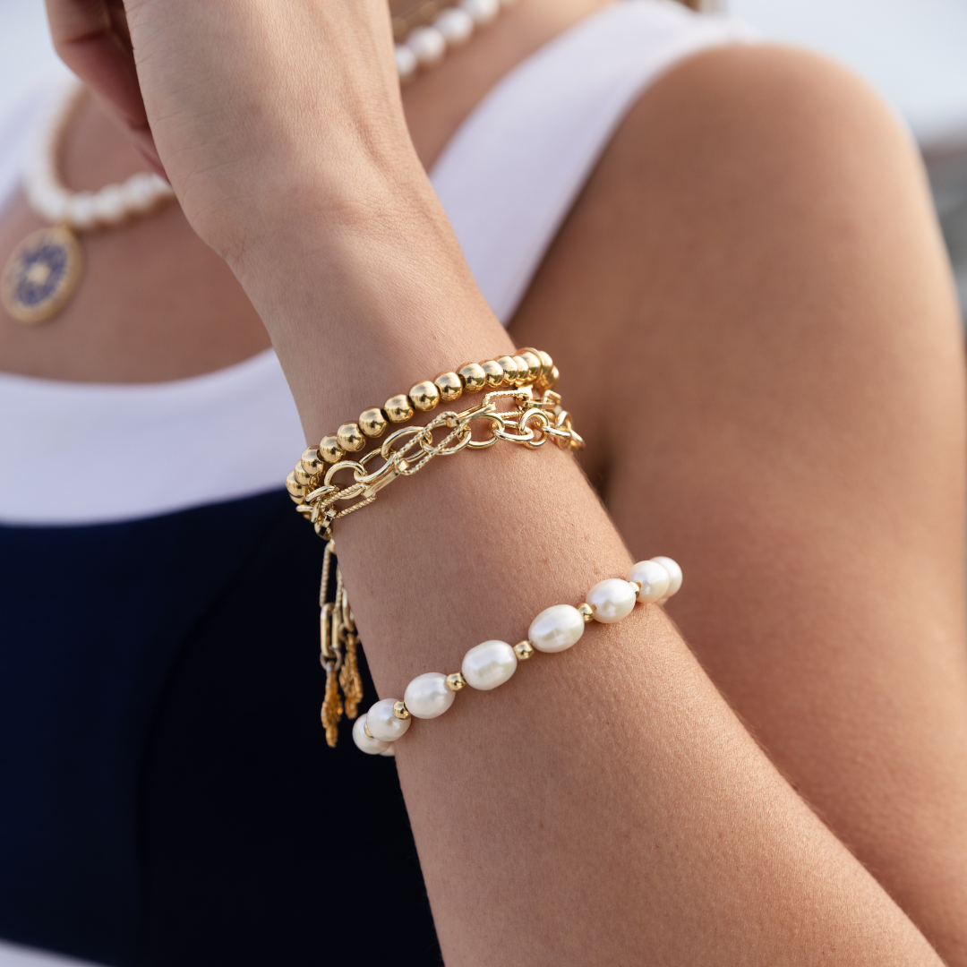 6MM Beaded Bracelet
