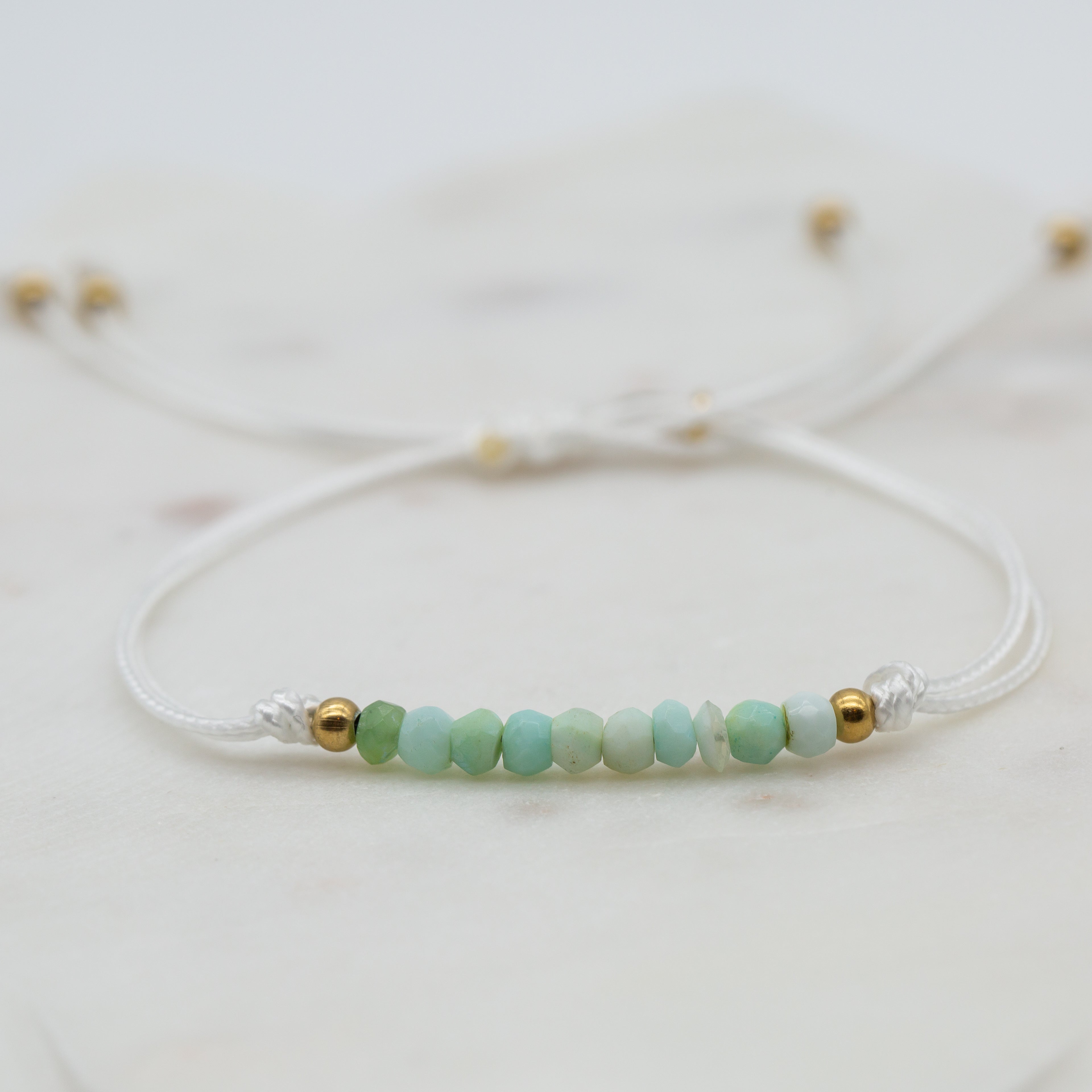 Peruvian Opal Bali Bracelet