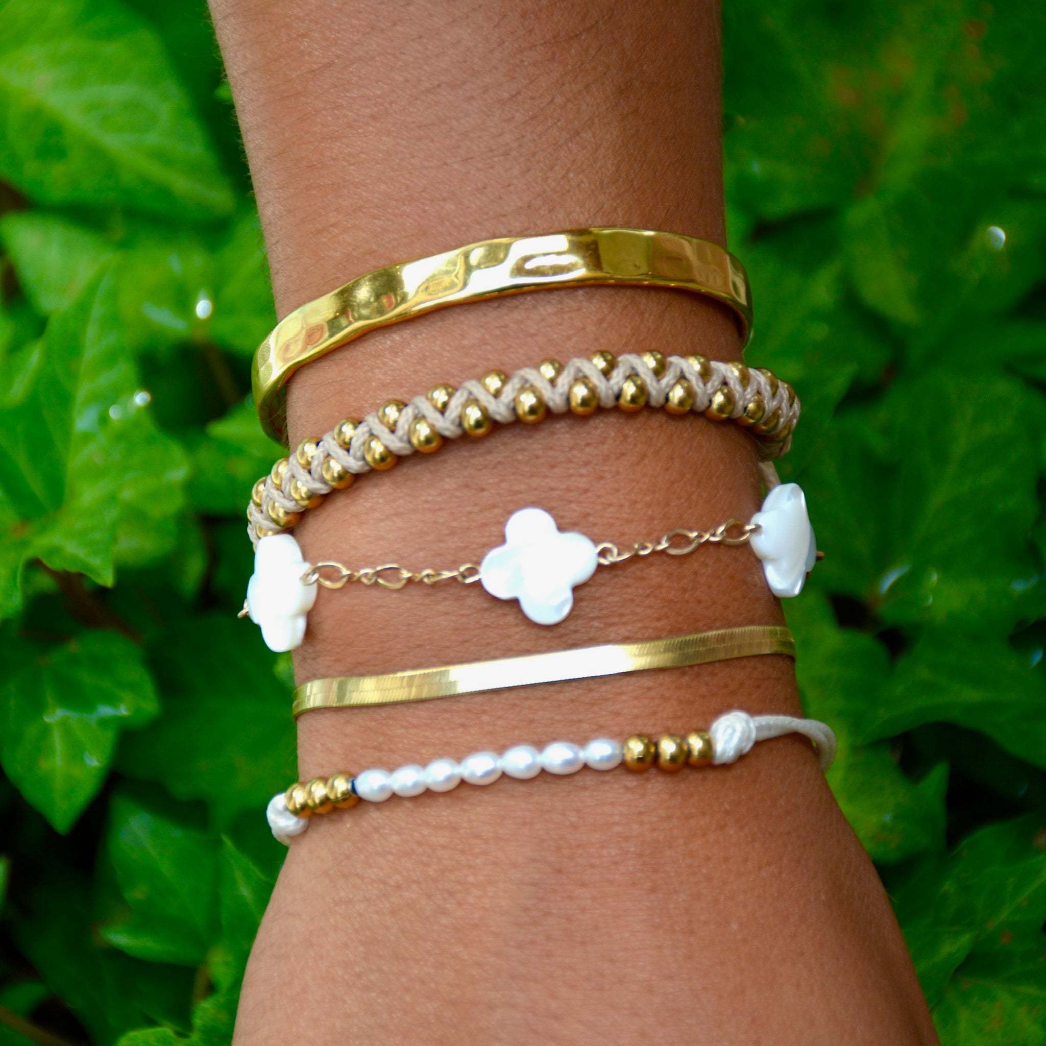 Payton Triple Clover Bracelet