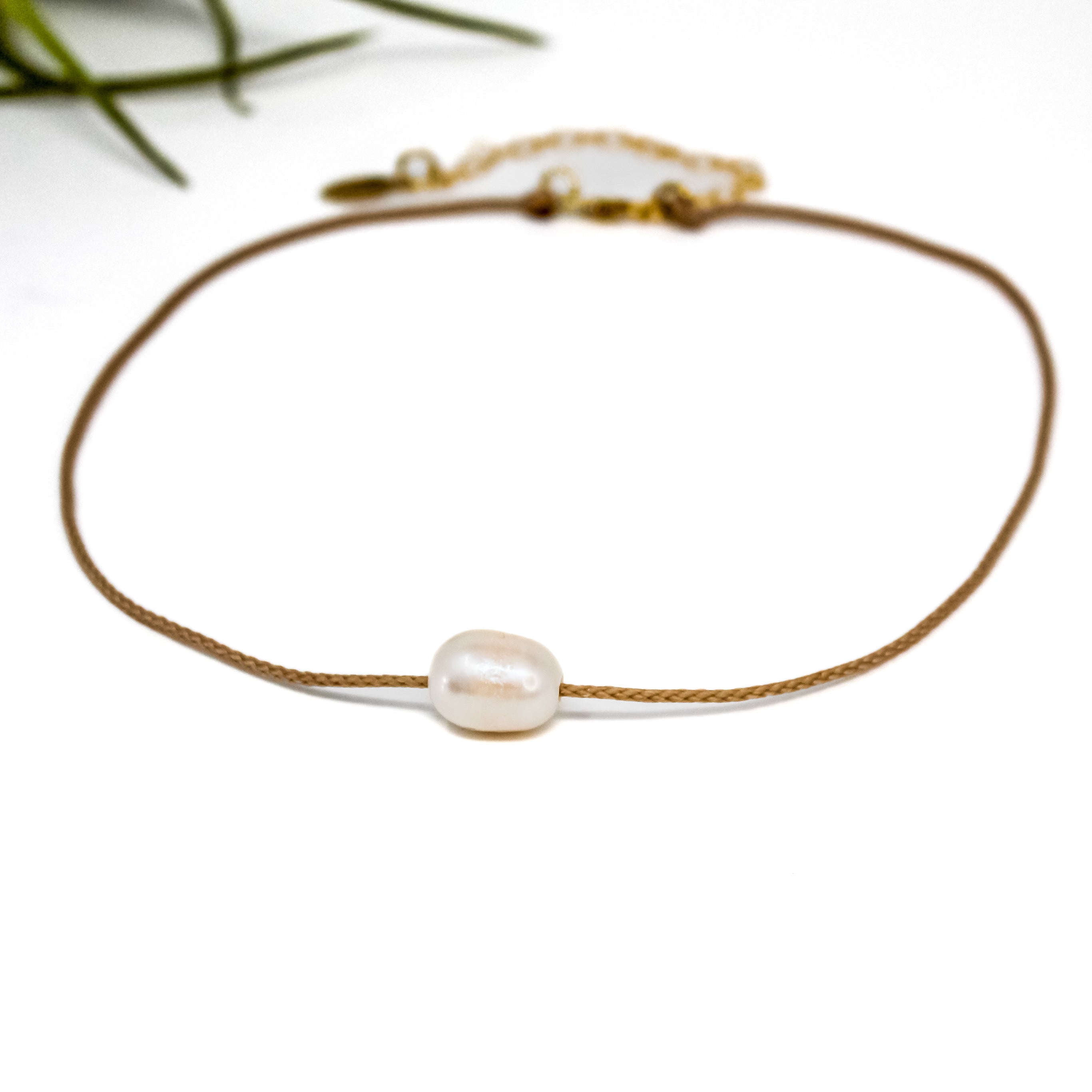 Summer Cord Pearl Choker