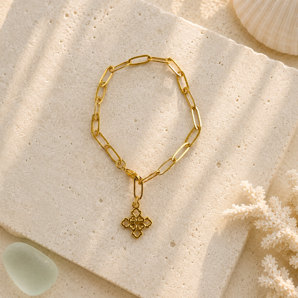 Virtual Charm Bar | Paper Clip Bracelet