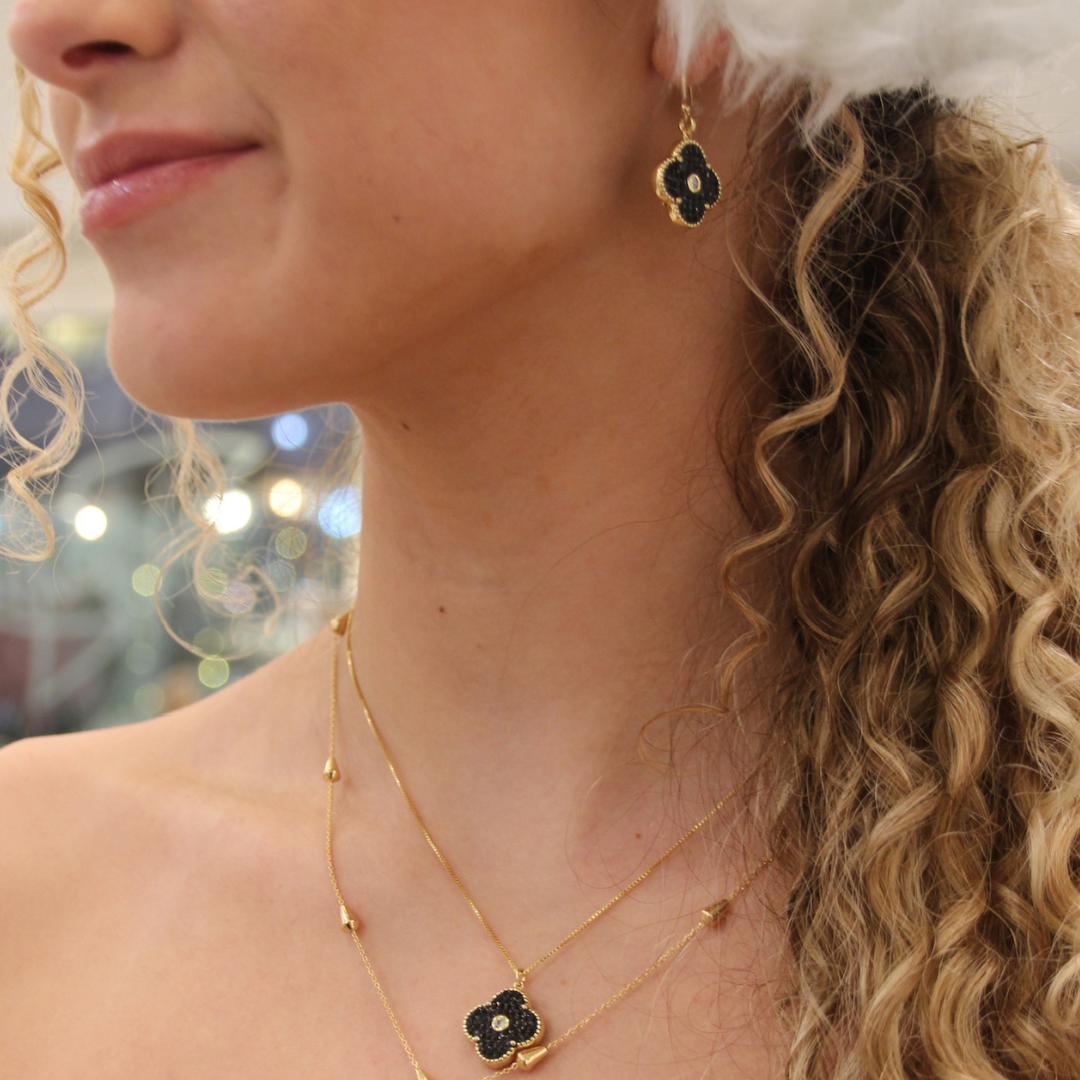 Clover Sparkle Earrings