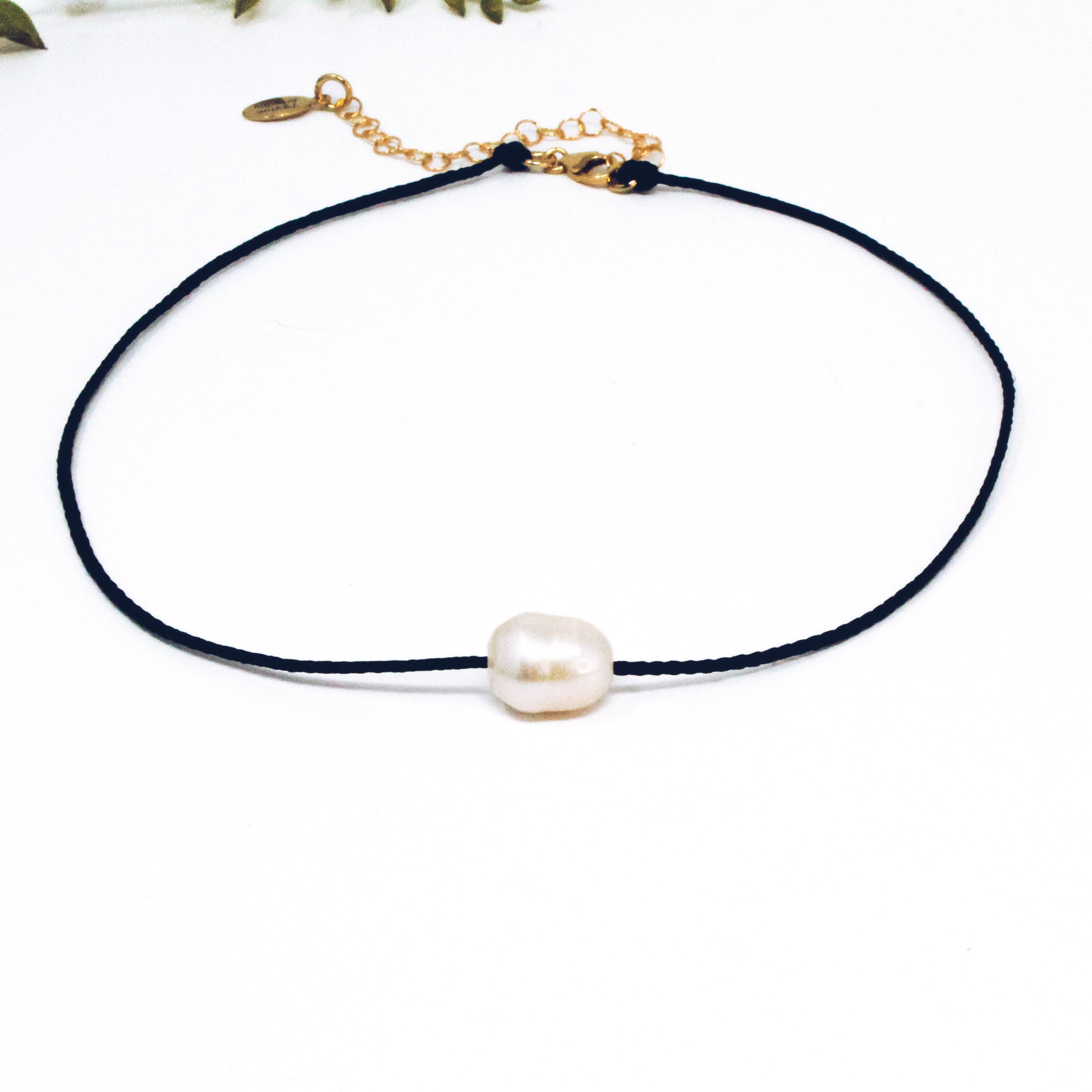 Summer Cord Pearl Choker