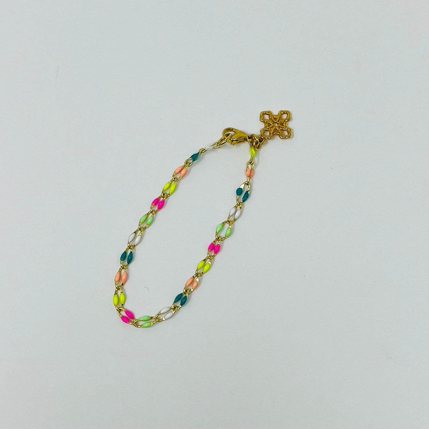 Enamel Chain Bracelet