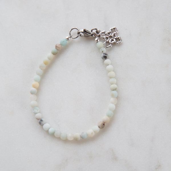 Payton Stone Stacker | Petite Seafoam
