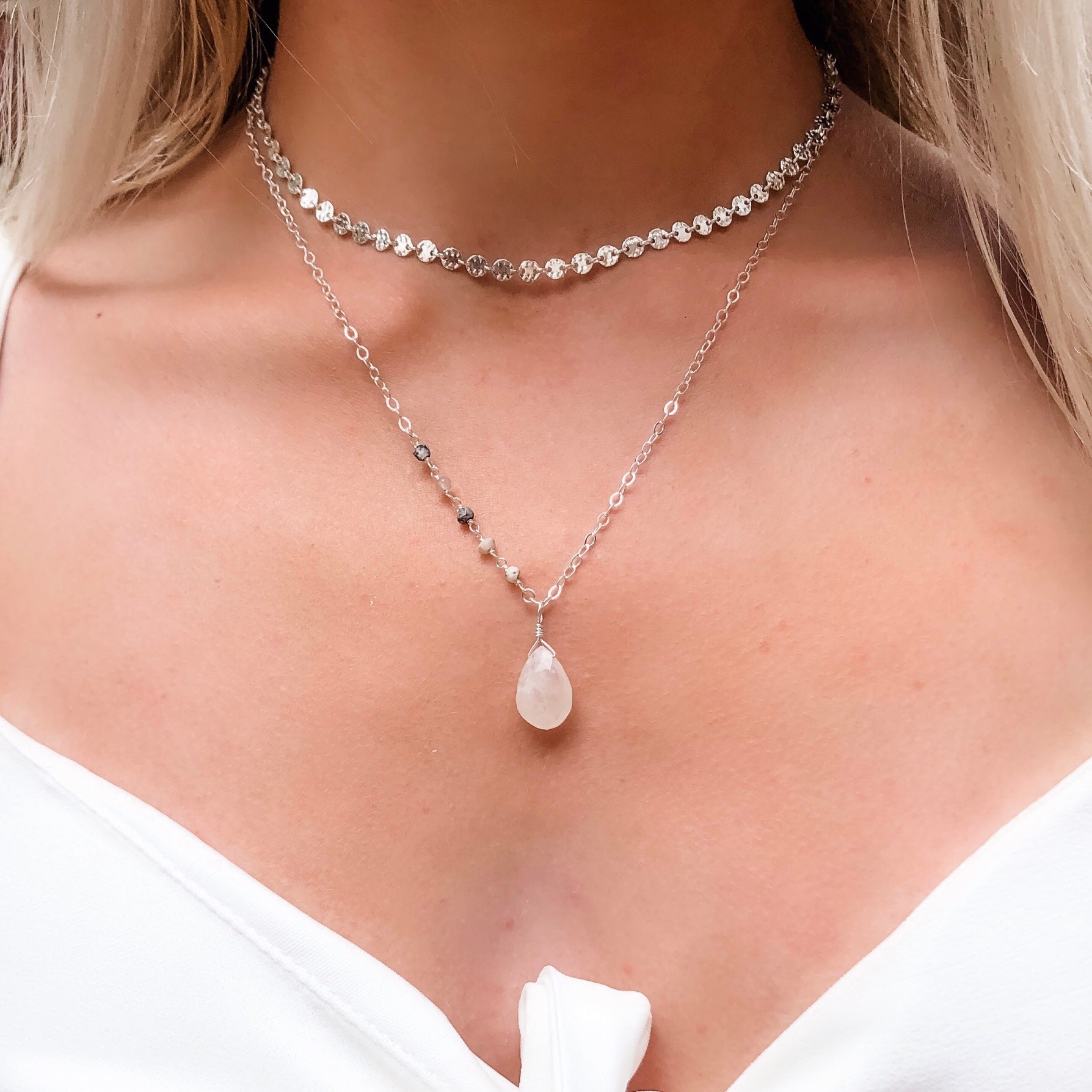 St. Tropez Necklace | Moonstone