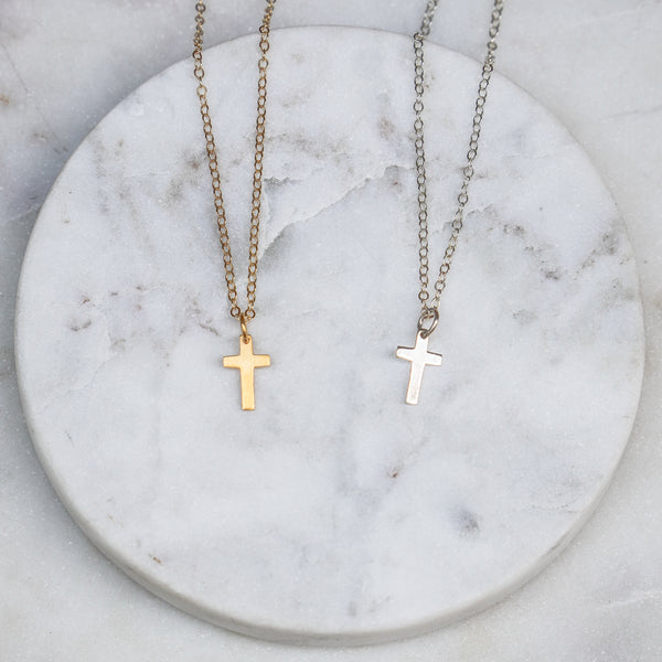 Mini Cross Necklace